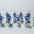 Subbuteo Andrew Table Soccer Panathinaikos 2001-2002 3rd kit  no bases no box only twelve figures
